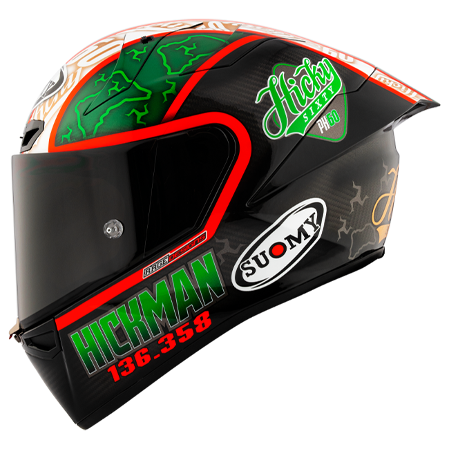 Suomy S1-XR GP Casco Réplica Peter Hickman 2024 K6SX0010 