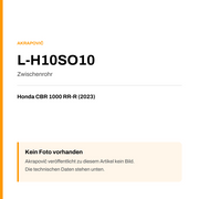 Akrapovic Zwischenrohr Honda CBR 1000 RR-R (23-23) L-H10SO10 — Platzhalter, kein Herstellerfoto verfügbar
