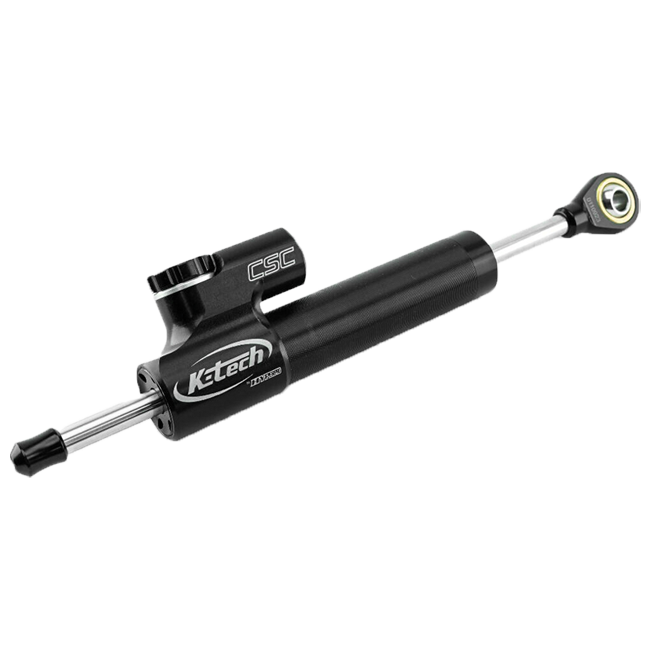 K-Tech amortiguador de dirección Kit Negro Kawasaki Ninja 400 (18-23) 053-018-150-005 