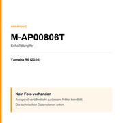 Akrapovic Schalldämpfer Yamaha R6 (26-26) M-AP00806T — Platzhalter, kein Herstellerfoto verfügbar