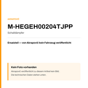 Akrapovic Schalldämpfer M-HEGEH00204TJPP — Platzhalter, kein Herstellerfoto verfügbar