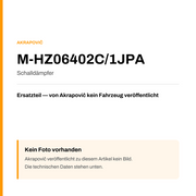 Akrapovic Schalldämpfer M-HZ06402C/1JPA — Platzhalter, kein Herstellerfoto verfügbar