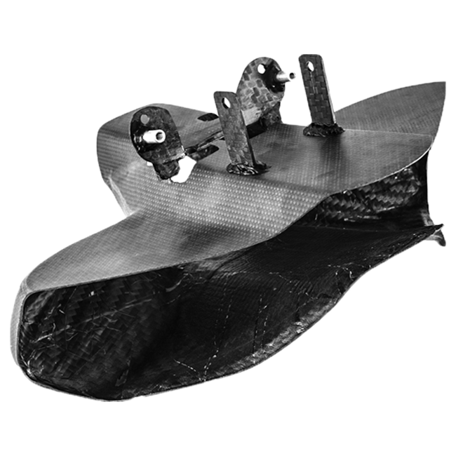 Canal de aire "Oversize" Racing Carbono Fullsix Ducati Panigale 1299/S (15-18) 