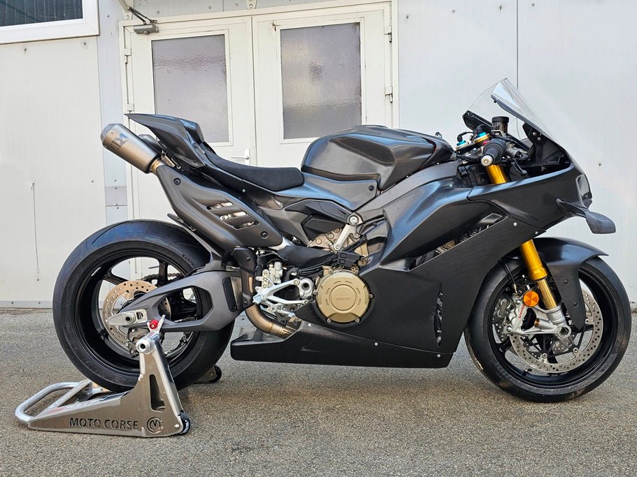 Juego completo de carenado 200 Plain Carbon Fullsix Ducati Panigale V4/S (2025) 