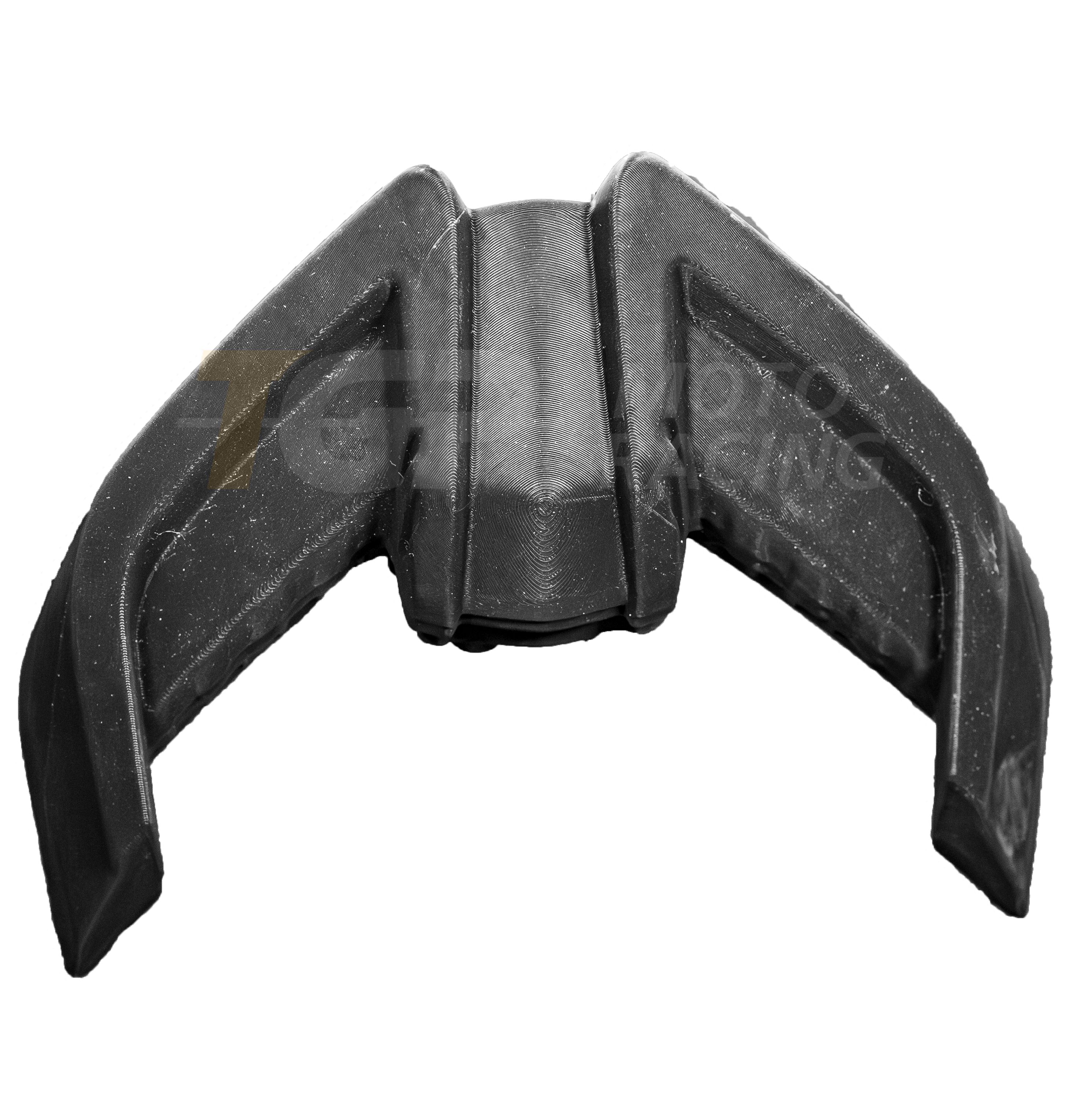 Cubierta de luz trasera Dummy, imitación de luz trasera negra mate TGP MotoRacing Ducati Panigale V4/S/R (25-26) 