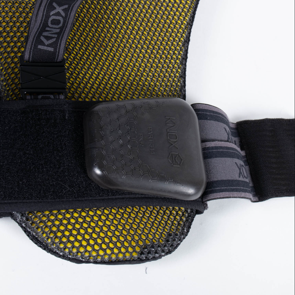 Knox Micro-Lock Air MK2 Protector de espalda | Unisex | Negro | KNXAMLAirV2Back 