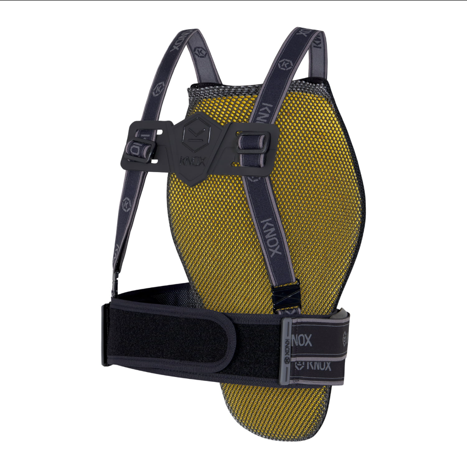 Knox Micro-Lock Air MK2 Protector de espalda | Unisex | Negro | KNXAMLAirV2Back 