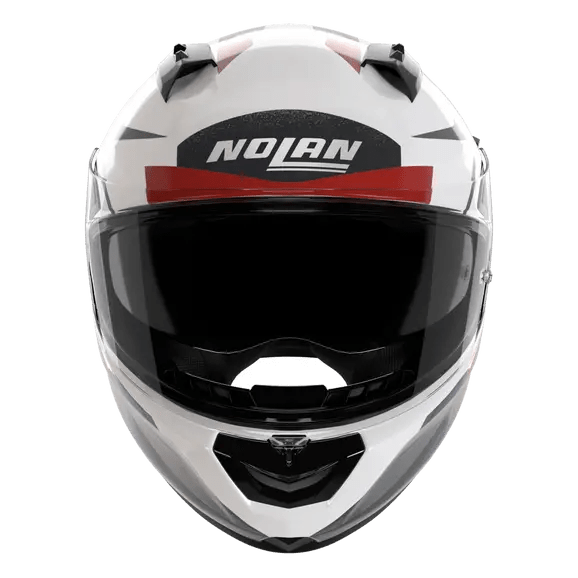 Casco Nolan N60-6 Sport Corsa Blanco / Azul / Rojo / Acabado Mate 355 