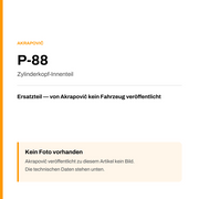 Akrapovic Zylinderkopf-Innenteil P-88 — Platzhalter, kein Herstellerfoto verfügbar