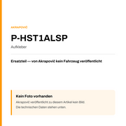 Akrapovic Aufkleber P-HST1ALSP — Platzhalter, kein Herstellerfoto verfügbar