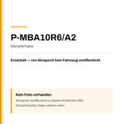 Akrapovic Dämpferhalter P-MBA10R6/A2 — Platzhalter, kein Herstellerfoto verfügbar