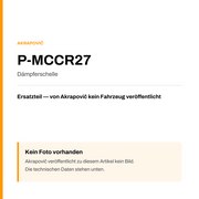 Akrapovic Dämpferschelle P-MCCR27 — Platzhalter, kein Herstellerfoto verfügbar