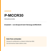 Akrapovic Dämpferschelle P-MCCR30 — Platzhalter, kein Herstellerfoto verfügbar