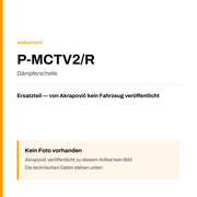 Akrapovic Dämpferschelle P-MCTV2/R — Platzhalter, kein Herstellerfoto verfügbar