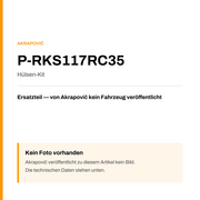 Akrapovic Hülsen-Kit P-RKS117RC35 — Platzhalter, kein Herstellerfoto verfügbar