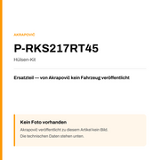 Akrapovic Hülsen-Kit P-RKS217RT45 — Platzhalter, kein Herstellerfoto verfügbar