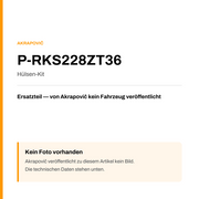 Akrapovic Hülsen-Kit P-RKS228ZT36 — Platzhalter, kein Herstellerfoto verfügbar