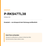 Akrapovic Hülsen-Kit P-RKS47TL38 — Platzhalter, kein Herstellerfoto verfügbar