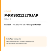 Akrapovic Hülsen-Kit P-RKS521Z270JAP — Platzhalter, kein Herstellerfoto verfügbar