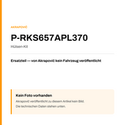Akrapovic Hülsen-Kit P-RKS657APL370 — Platzhalter, kein Herstellerfoto verfügbar