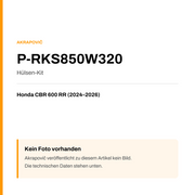Akrapovic Hülsen-Kit Honda CBR 600 RR (24-26) P-RKS850W320 — Platzhalter, kein Herstellerfoto verfügbar