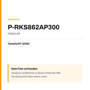 Akrapovic Hülsen-Kit Yamaha R7 (26-26) P-RKS862AP300 — Platzhalter, kein Herstellerfoto verfügbar
