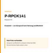 Akrapovic Repack-Kit P-RPCK141 — Platzhalter, kein Herstellerfoto verfügbar