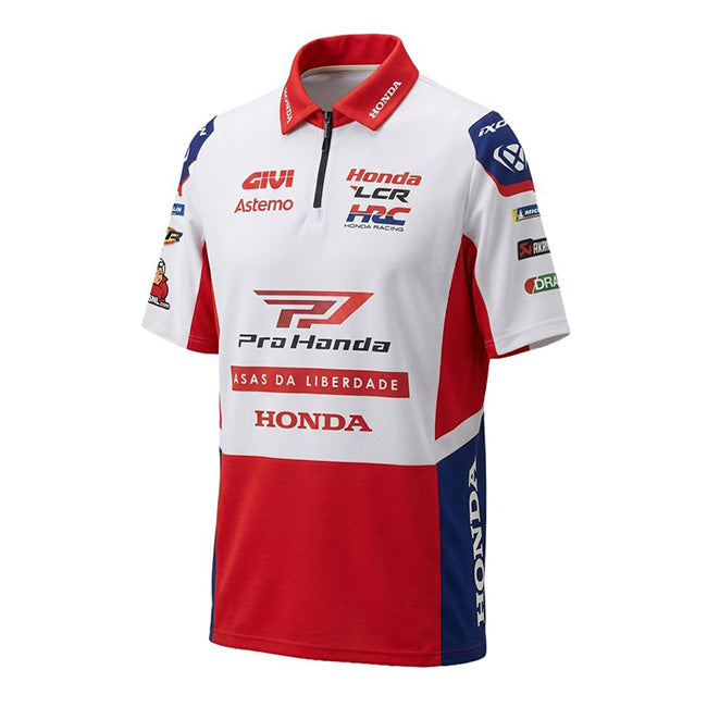Polo réplica del equipo de carreras LCR Honda 2026 IXON 