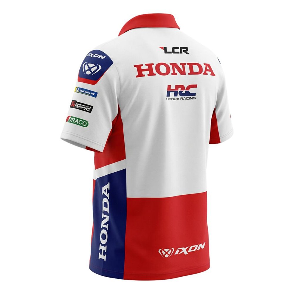 Polo réplica del equipo de carreras LCR Honda 2026 IXON 