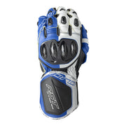 Guantes de cuero de motocicleta RST Pro Series GP D3O | Hombre | Azul/Blanco | 103715 