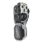 Guantes de cuero de motocicleta RST Pro Series GP D3O | Hombre | Blanco/Negro | 103715 