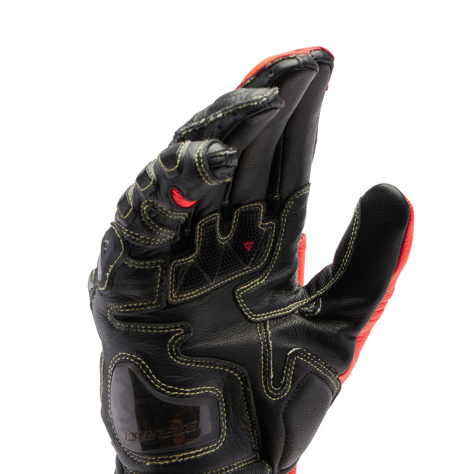 Guantes de moto Dainese Full Metal 7 Racing de cuero | Hombre | Negro/Rojo | 201810001462800 