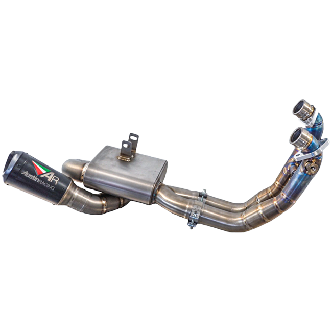 Sistema de escape completo Austin Racing Titanium V3 Mini Aprilia RS 660 (20-25) 