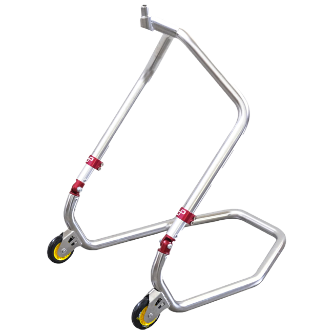 Soporte central de rueda delantera de acero inoxidable LighTech Triple Tree Lift, ajustable en altura RSS001 