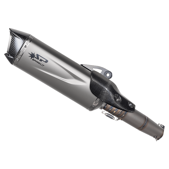 Spark Exhaust Schalldämpfer Force Evo 400 mm D.65 EWC Yamaha R1/R1M (15-25) SGCM12400026T