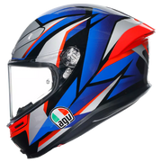 AGV K6 S Casco Slashcut Negro/Azul/Rojo | 2118395001015 