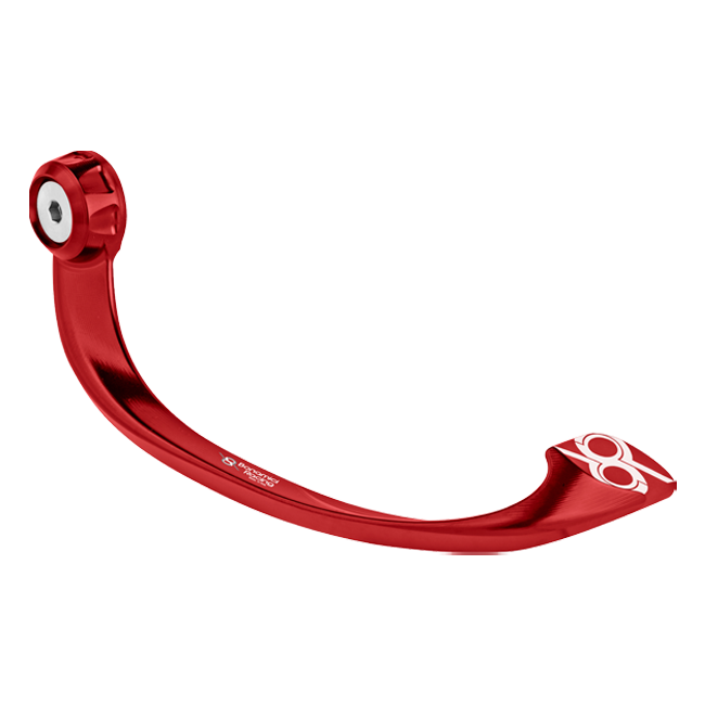 Guardia de palanca de freno de aluminio EVO – Protección de palanca de freno para manillar OE Kawasaki Ninja 400 (18-23) Bonamici Racing LPRR2 