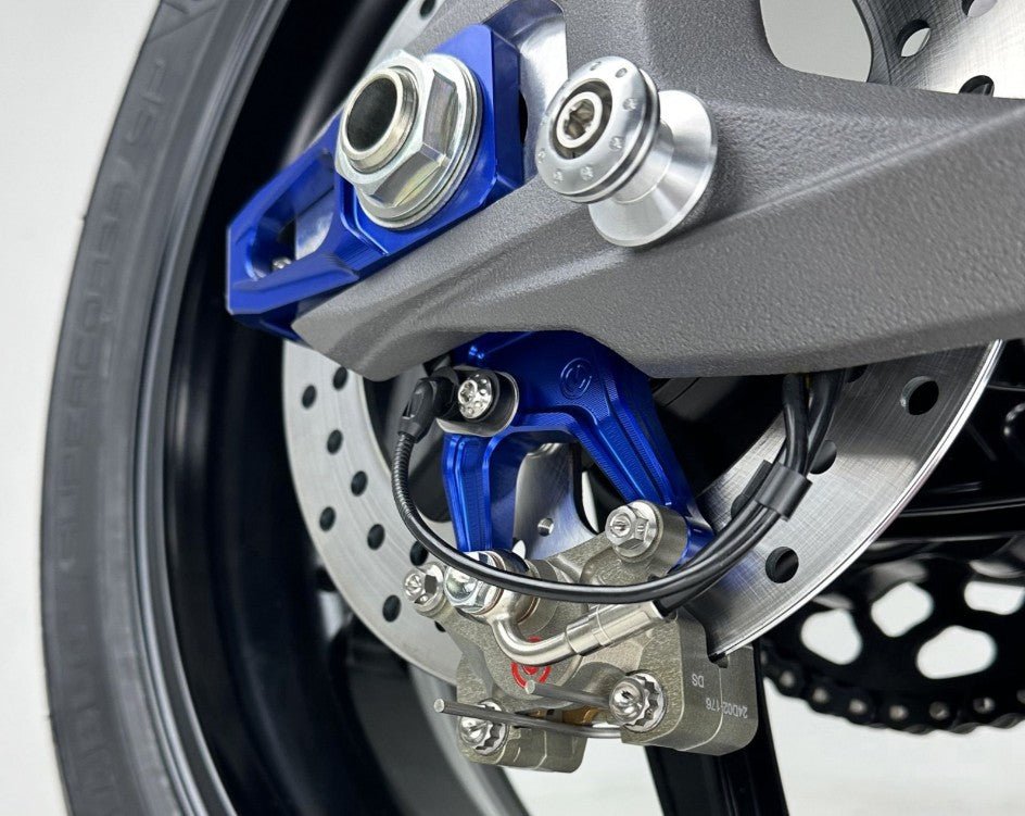 Kit de tensores de cadena con soporte de pinza de freno y Brembo P2-24 64mm X206001 Motocorse Ducati Panigale V4/S (2025) 