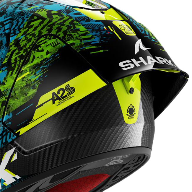 Shark Aeron GP Casco FIM 2 Racing Speed-Vibe DBG 