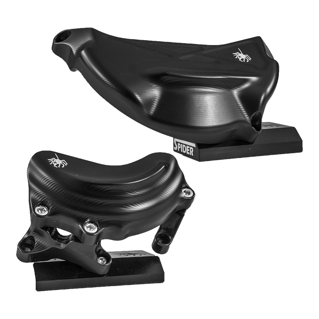 Cubierta de protección de motor de aluminio Spider Racing Ducati Panigale V4/S (2025) 20.D164 