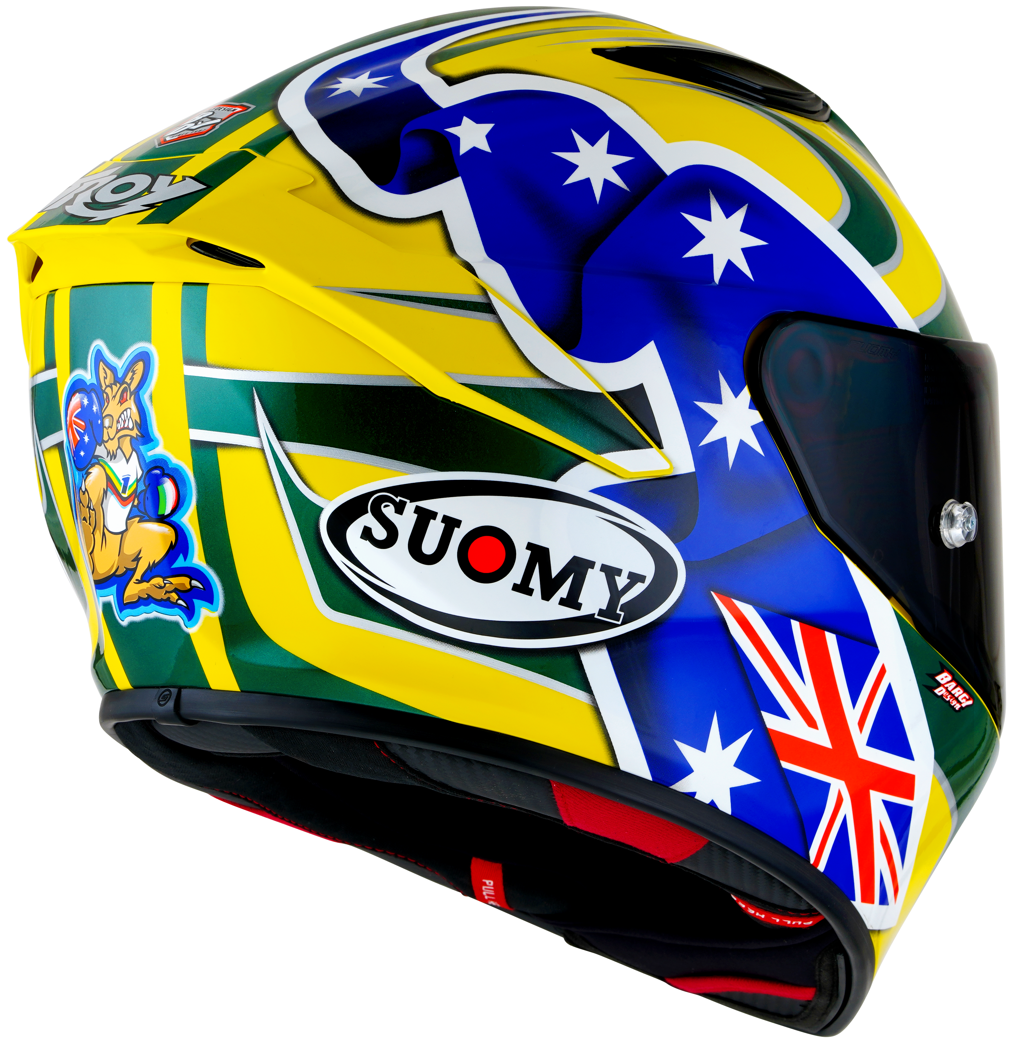 Suomy Track-1 Casco Troy Bayliss Réplica 2005 K6T10017 