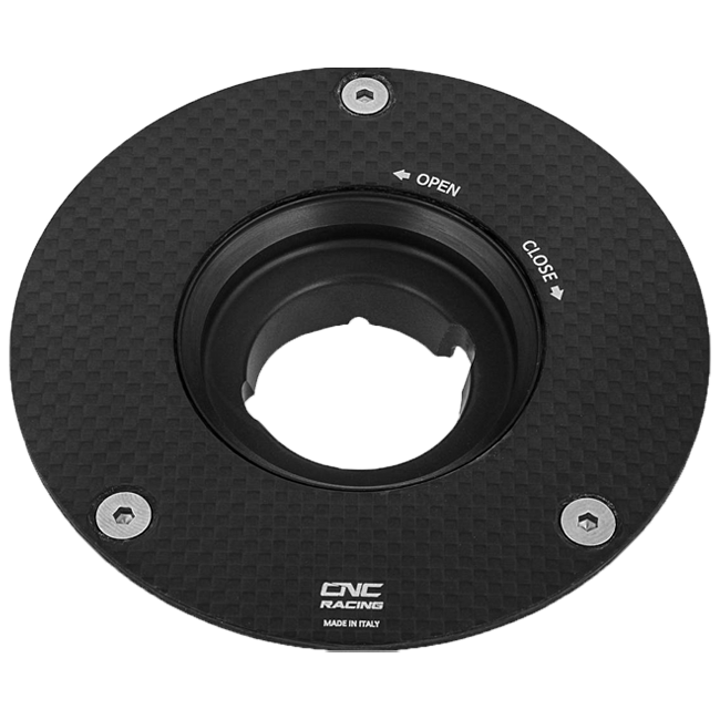 Tapa de tanque de carbono CNC Racing Ducati Panigale V4/S (2025) TSB21 