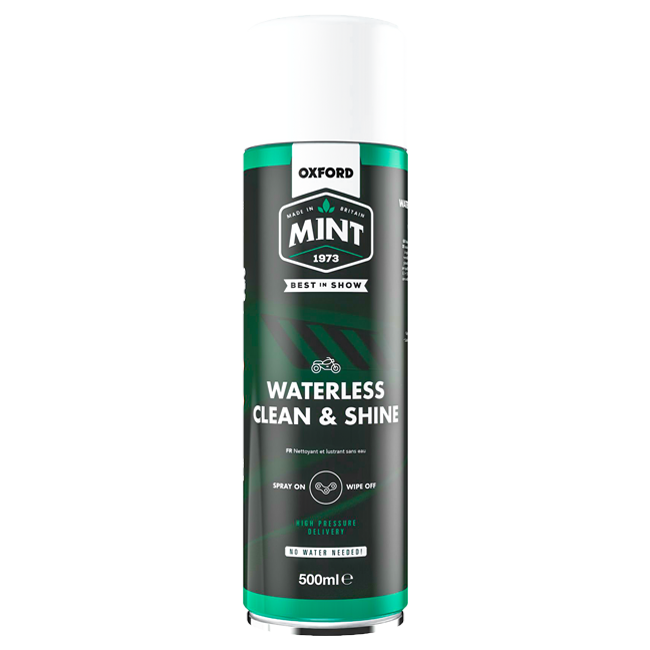 Oxford Mint Limpiador Todo en Uno "Waterless Clean & Shine Foam Action" - 500ml 