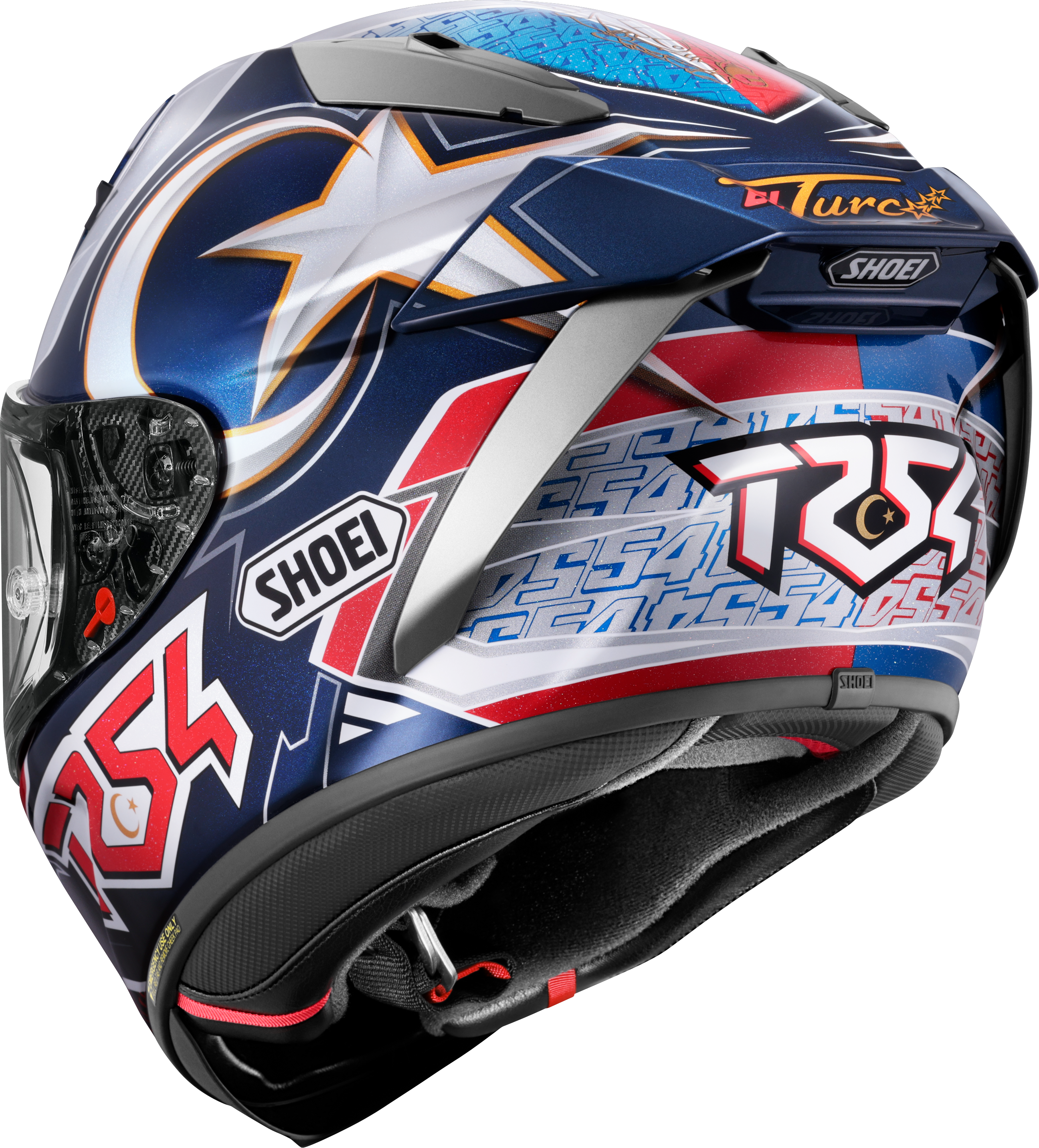 Shoei X-SPR PRO Casco Réplica de Toprak Razgatlıoğlu 2025 