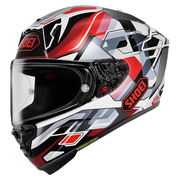 Casco Shoei X-SPR PRO Valion TC-1 Rojo / Gris 