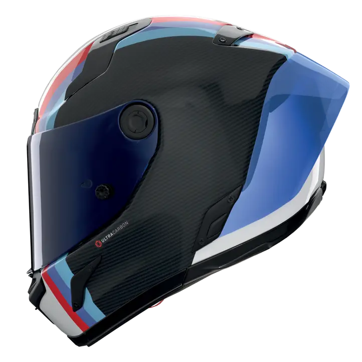 Casco Nolan X-804 RS Ultra Carbon Gemini Blanco/Azul/Rojo 365 