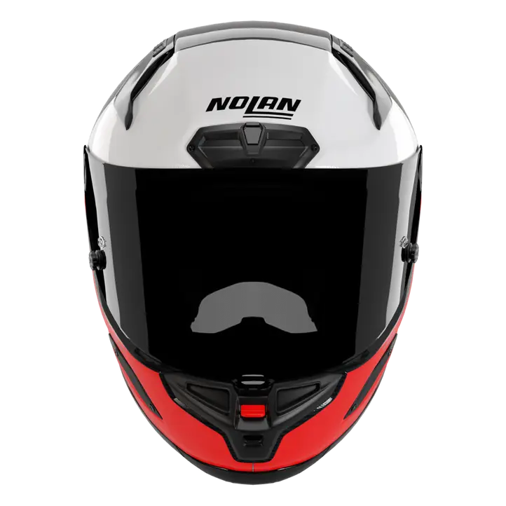 Casco Nolan X-804 RS Ultra Carbon Blocco Rojo/Blanco 369 