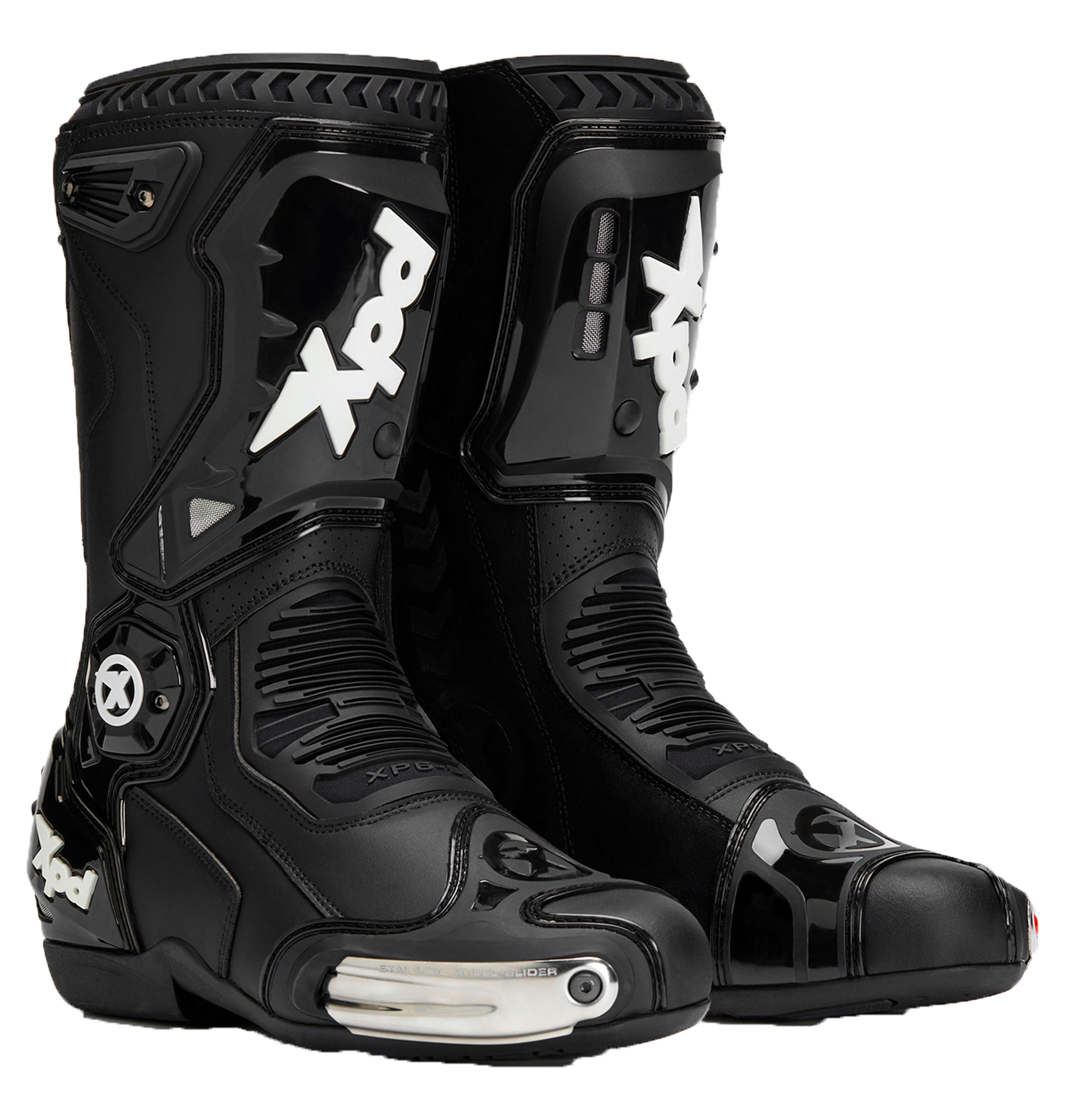 Botas de moto XPD XP6-S | Hombre | Negro 