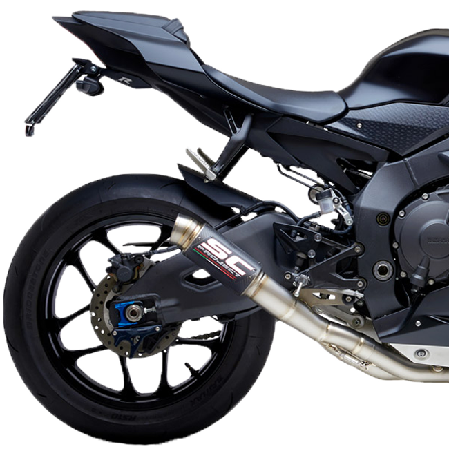 SC-Project Slip-On GP70-R + tubo de reemplazo de catalizador Yamaha YZF-R1/M RN32 (15-16) Y11A-DET70 