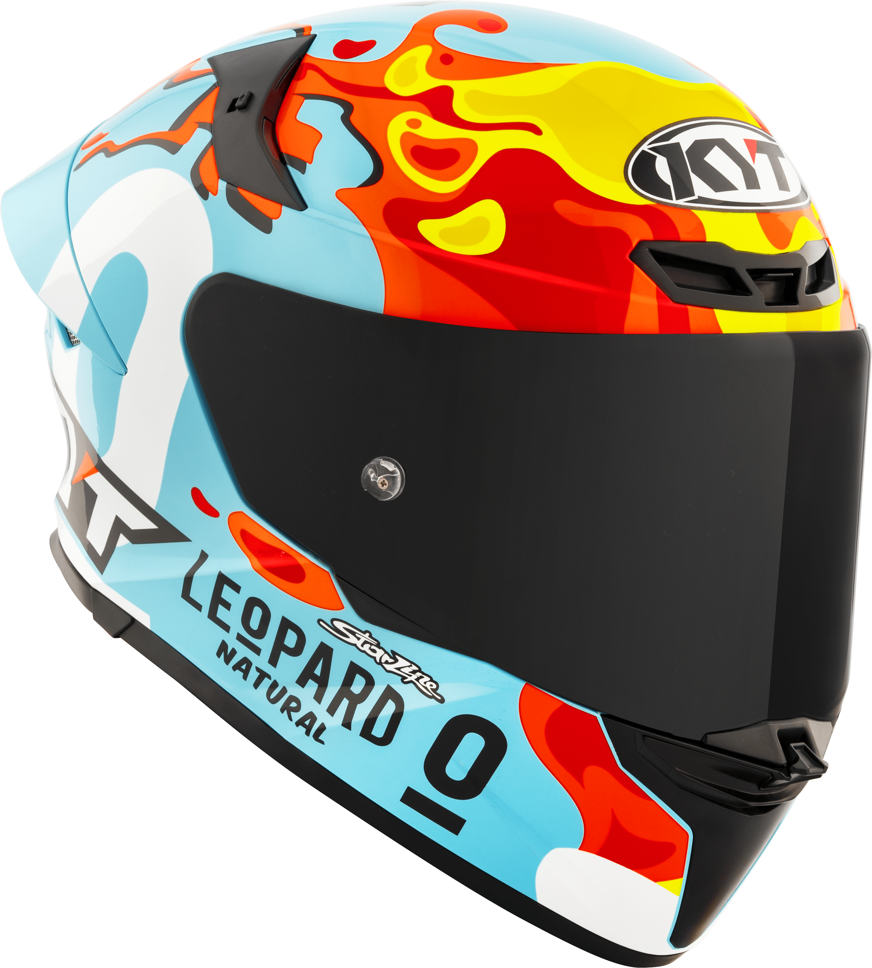 KYT TT-Revo Casco Réplica Leopard Aragon Y6TR0054 